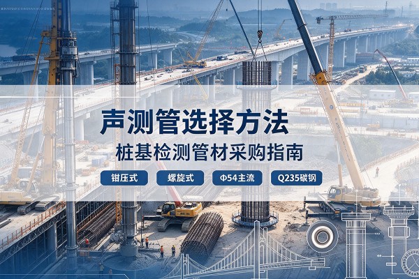 囊谦声测管选型标准