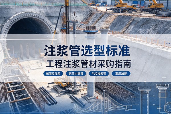 囊谦注浆管选型标准