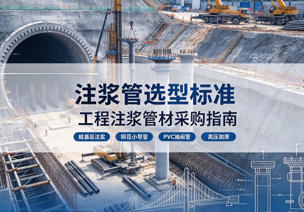 囊谦注浆管选型标准
